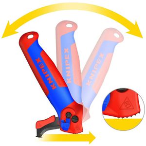 Produktbild für Abmantelungsmesser Knipex 16 50 145 SB