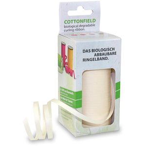Geschenkband Präsent Cottonfield, creme