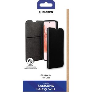 Produktbild für Handyhülle Bigben Folio Case, schwarz