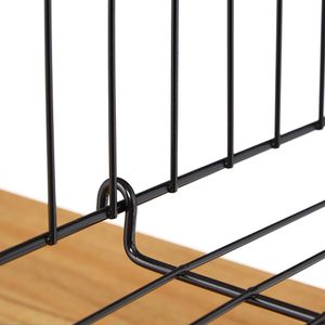 Produktbild für Küchenwagen Relaxdays 10031524 hellbraun / schwarz