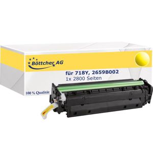 Toner Böttcher-AG für Canon 718Y, 2659B002