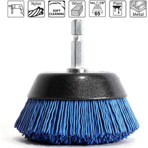 Produktbild für Drahtbürste S&amp;R 135.810.065, gewellt, Topfbürste