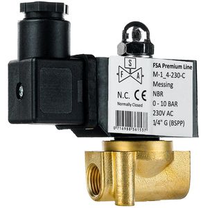 Produktbild für Magnetventil FSA Premium M-1/4-230C, 1/4 Zoll