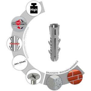 Produktbild für Dübel Tox 013100081, Barracuda