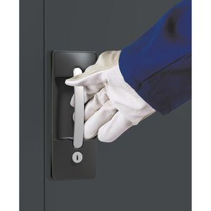 Produktbild für Magazinschrank CP-Möbel Serie 13, grau / anthrazit