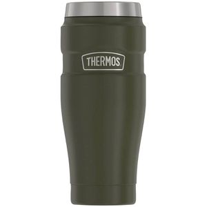 Thermobecher Thermos Stainless King Mug green mat, grün