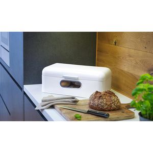 Produktbild für Brotkasten Echtwerk Retro single window, Metall
