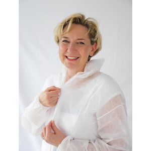 Produktbild für Schutzanzug Arnomed Cover PP-Overall, weiß