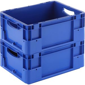 Produktbild für Eurobox Alpha-Paletten Silverline, blau, 15 Liter