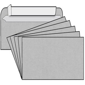 Briefumschläge Rico-Design 1001, lichtgrau, C6