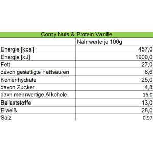 Produktbild für Proteinriegel Corny Nuts &amp; Protein, 3 Riegel