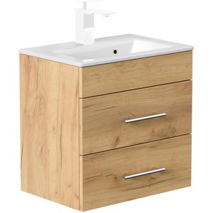 Waschtisch Posseik Portus 500 SlimLine, hängend, eiche gold