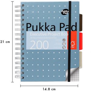 Produktbild für Collegeblock Pukka-Pad Executive Organiserbook, A5