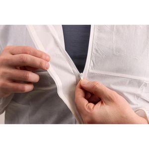 Produktbild für Schutzanzug Ansell AlphaTec 1500, Modell 138, weiß