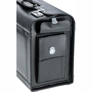 Produktbild für Pilotenkoffer Alassio Verona 45057, schwarz, 30 Liter