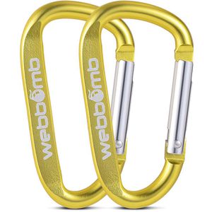 Karabinerhaken Webbomb 6656, Aluminium