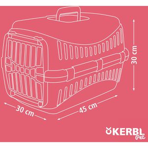 Produktbild für Tiertransportbox Kerbl Expedion, aus Kunststoff