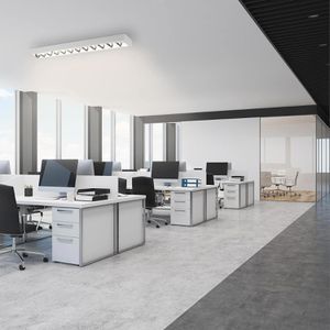 Produktbild für Deckenleuchte REV-Ritter Profiline, silber, LED