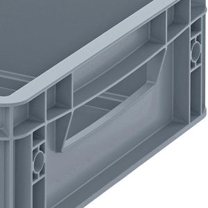 Produktbild für Eurobox AUER EG 43/12, grau, 10 Liter