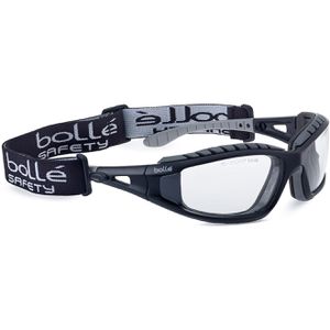 Produktbild für Schutzbrille Bolle Tracker II, schwarz-grau, Bügelbrille