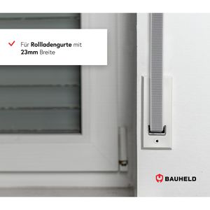 Produktbild für Rollladengurt-Abdeckung Bauheld Lochabstand 160 mm