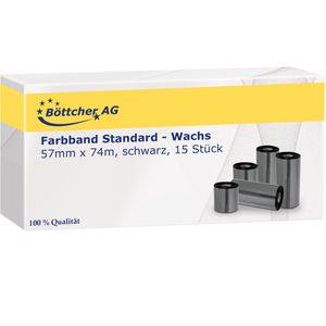 Produktbild für Farbband Böttcher-AG Standard für Zebra 5319,Wachs
