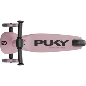 Produktbild für Scooter PUKY Push mit 3 Rollen, aus Kunststoff, raspberry
