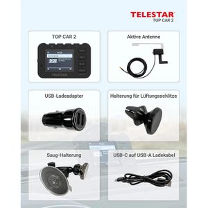 Produktbild für DAB-Adapter Telestar Top Car 2, für Autoradio