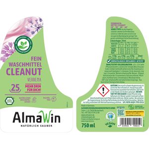 Produktbild für Waschmittel AlmaWin Cleanut, Feinwaschmittel, Waschnussextrakt