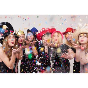 Produktbild für Konfetti Amscan 6522, rund, aus Seidenpapier