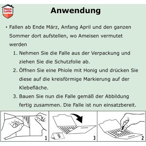 Produktbild für Klebefalle Nexa-Lotte Ameisen, giftfrei, mit Honig-Köder