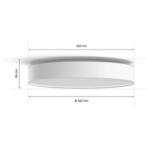 Produktbild für Deckenleuchte Philips-Hue Enrave L, weiß, LED