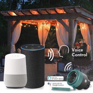 Produktbild für Smart-Steckdose LogiLink SH0100, für außen