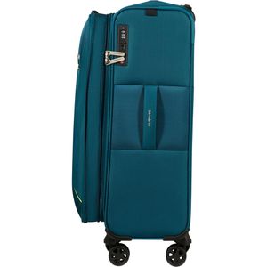 Produktbild für Koffer Samsonite Base Breeze Spinner exp. petrolblau