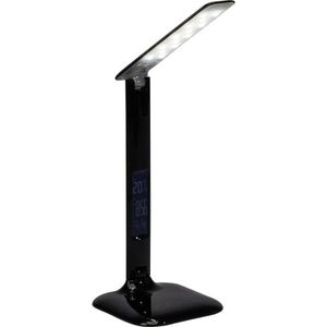 Schreibtischlampe Brilliant Glenn, schwarz, LED, dimmbar