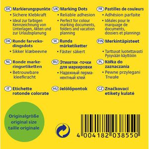 Produktbild für Markierungspunkte Zweckform 3855, grün