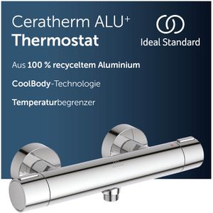 Produktbild für Duscharmatur Ideal-Standard ALU+, BD582AA, verchromt