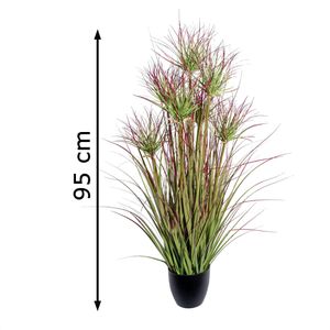 Produktbild für Kunstpflanze Creativ-green Zyperngrasbusch