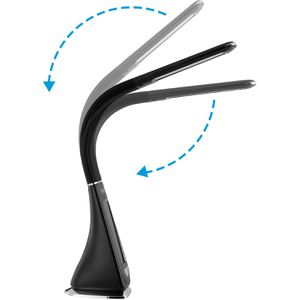 Produktbild für Schreibtischlampe Monzana Lilly, schwarz, LED, dimmbar