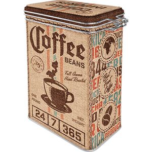 Produktbild für Kaffeedose Nostalgic-Art Coffee Sack, aus Metall