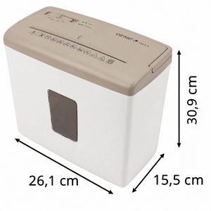 Produktbild für Aktenvernichter Genie 440 X II, 12525, weiß-braun