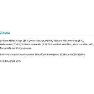 Produktbild für Müsli Kölln Knusper Klassik, 50% weniger Zucker