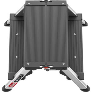 Produktbild für Klapptritt Hailo Master D70, 10000-121, eloxiertes Aluminium