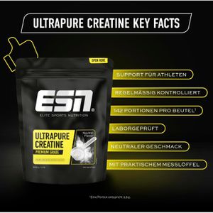 Produktbild für Kreatin ESN Ultrapure Creatine Monohydrate, Pulver