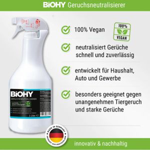 Produktbild für Geruchsneutralisierer BiOHY vegan und nachhaltig