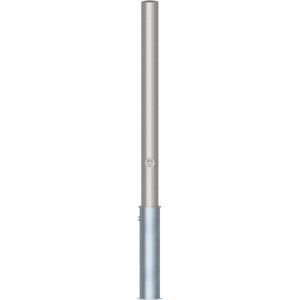 Produktbild für Absperrpfosten Schake 4072F, silber, aus Edelstahl