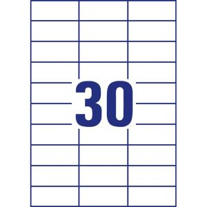 Produktbild für Universaletiketten Zweckform 3489, weiß