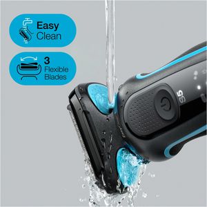 Produktbild für Elektrorasierer Braun Series 5, 51-M1000s, grün
