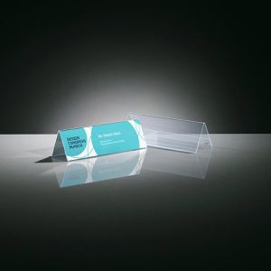 Produktbild für Tischnamensschilder Sigel TA132, glasklar, ca. A5