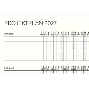 Produktbild für Buchkalender Leuchtturm1917 Wochenplaner, Jahr 2026 / 2027